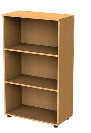 МОНОЛИТ ШМ 51.1 Стеллаж средний 740х370х1220 бук