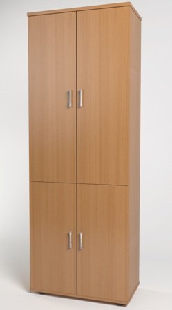 МОНОЛИТ КМ 3.1 Шкаф для документов закрытый (ШМ44+ДМ41х2+ДМ42х2) 740х390х2050 бук