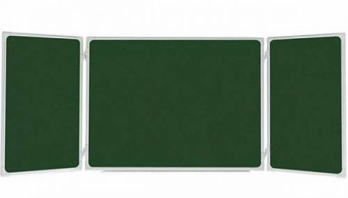 Доска аудиторная (зелёная) ДА-34 (з) 3432х1012 мел