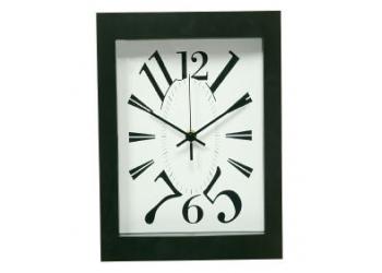 Часы настенные R-01Р чёрные