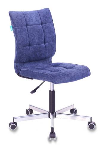 Кресло Бюрократ CH-330M, LT-27 без подлокотников темно-синий крестовина металл Кресло Бюрократ CH-330M, LT-27 без подлокотников темно-синий крестовина металл