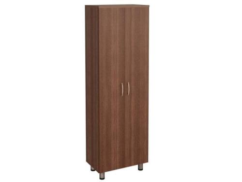 ЛИДЕР-ЛЮКС 82.11 Шкаф для одежды 650х390х2000, цвет Орех "Пегас"