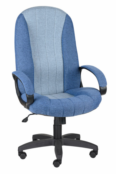 Кресло руководителя "Гармония Home"  Ультра, ткань 67/65 син/голуб