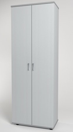МОНОЛИТ ШМ 49.11 Шкаф для одежды 740х390х2050 серый