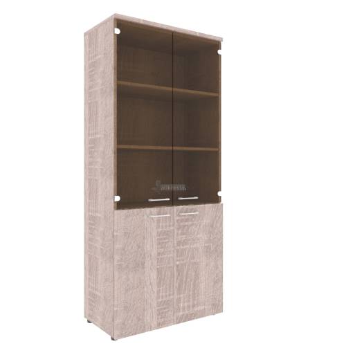 XTEN Шкаф комбинированный с топом XHC 85.2 Дуб Сонома 856х432х1955 XTEN Шкаф комбинированный с топом XHC 85.2 Дуб Сонома 856х432х1955