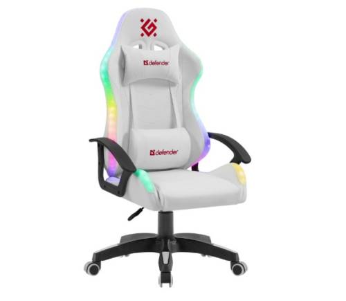  Игровое кресло Factor X RGB,Белый,класс 2,PU DEFENDER