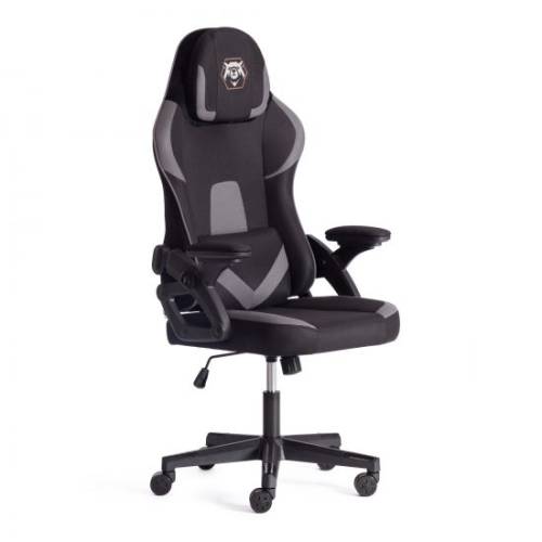 Кресло TETCHAIR iBear ткань, черно-серый/black-grey 1