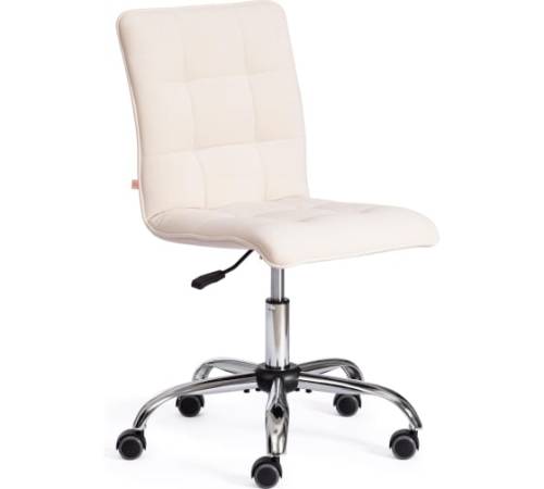 Кресло TETCHAIR ZERO флок, молочный 4