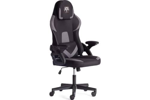 Кресло TETCHAIR iBear ткань, черно-серый/black-grey