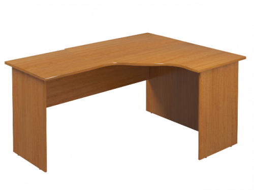 МОНОЛИТ СМ 32.3 Стол рабочий угловой правый 1600х1200х750, орех