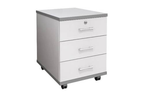 МОНОЛИТ ТМ 25.11 Тумба подкатная с замком 400х550х560 серый