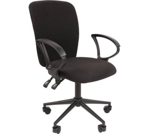 Кресло Chairman 9801 ткань T08 черный Black