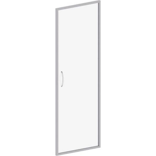 ЭТАЛОН КЭ-20 Дверь средняя в ал. рамке стекло тонир. с фурнитурой 420х16х1175