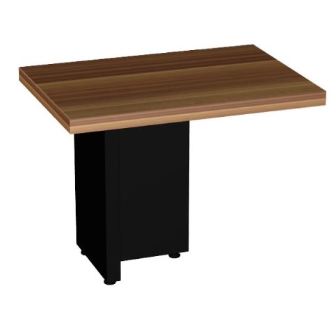 Вр-1.3 Брифинг приставка 1200х900х750 Слива Валлис/Черный