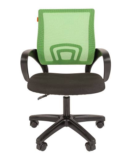 Кресло CHAIRMAN 696 LT, ткань сетка TW св-зелёный/чёрный, 120 кг.