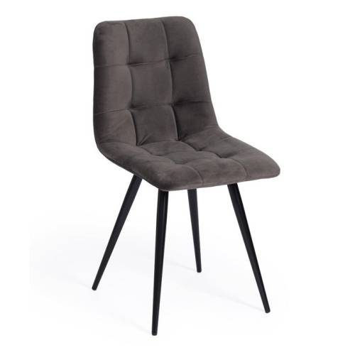 Стул TetChair CHILLY MAX BLACK цвет сиденья темно-серый