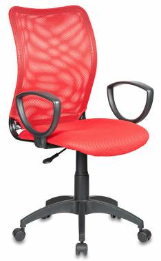 Кресло Бюрократ CH-599AXSN красный TW-35N сиденье красный TW-97N сетка, ткань крестовина пластик Кресло Бюрократ CH-599AXSN красный TW-35N сиденье красный TW-97N сетка, ткань крестовина пластик