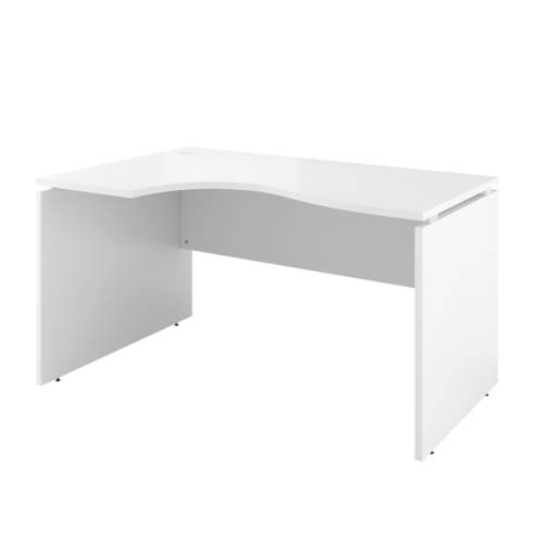 ДУБЛИН ДБ 05.30 Стол криволинейный левый 1400х900х750 Белый 