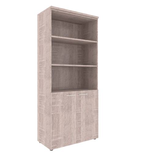 XTEN Шкаф с 1 комплектом глухих малых дверей и топом XHC 85.5 Дуб Сонома 856х432х1955 XTEN Шкаф с 1 комплектом глухих малых дверей и топом XHC 85.5 Дуб Сонома 856х432х1955