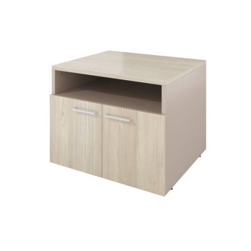 ДУГЛАС  ДГ 34 Тумба для оргтехники (770х665х600) (Глиняный серый42+Скандинавское дерево44)