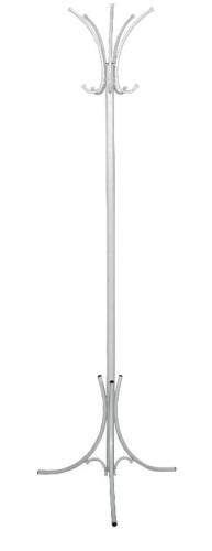 Вешалка напольная серебро