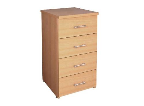 МОНОЛИТ КМ 25.1 Тумба приставная с топом (ТМ 05.1+ ТМ 01.1) 400х450х750, ЛДСП 22/16 мм, бук