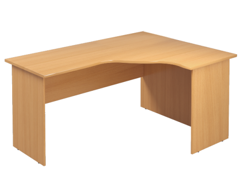 МОНОЛИТ СМ 32.1 Стол криволинейный 1600х1200х750 правый бук