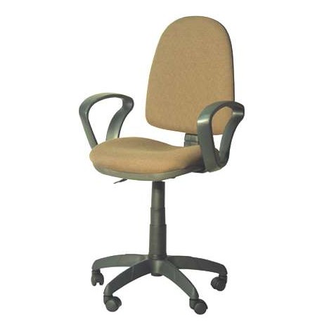 Кресло Гранд с подлокотниками "Чарли" В-28 коричневый