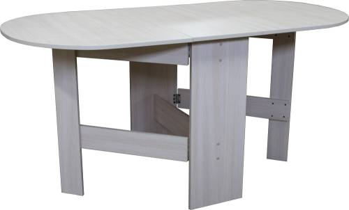 Стол тумба э, раскладной, 340(1550)х780х750, Серый Стол тумба э, раскладной, 340(1550)х780х750, Серый