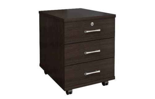 МОНОЛИТ ТМ 25.14 Тумба подкатная 400х550х560 дуб венге, с замком МОНОЛИТ ТМ 25.14 Тумба подкатная 400х550х560 дуб венге, с замком