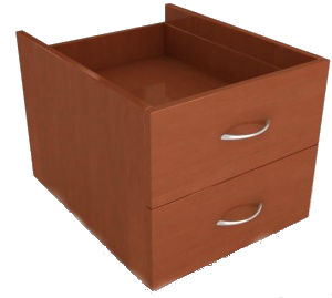 МОНОЛИТ ТМ 10.3 Тумба подвесная 400х418х440 орех