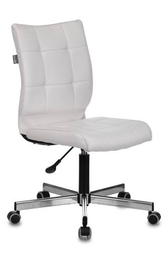 Кресло Бюрократ CH-330M белый Lincoln 100 искусственная кожа крестовина металл хром Кресло Бюрократ CH-330M белый Lincoln 100 искусственная кожа крестовина металл хром