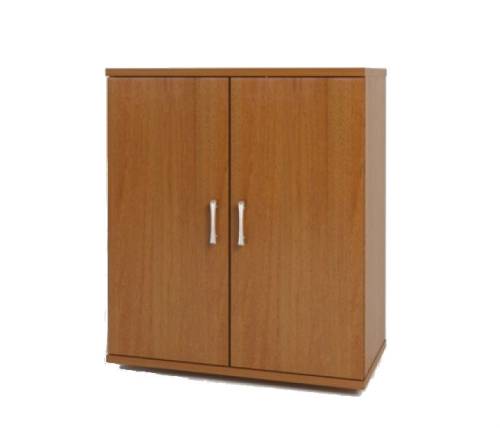 МОНОЛИТ КМ 66.3 Шкаф низкий закрытый (ШМ53+ДМ41х2), 740х390х870  орех