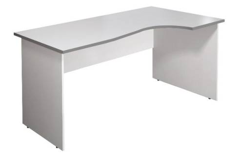 МОНОЛИТ СМ 4.11 Стол криволинейный 1400х900(700)х750 правый серый