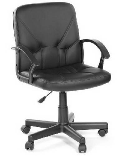 Кресло офисное Чип 365 ткань В-40 тёмно серая, крестовина пластик