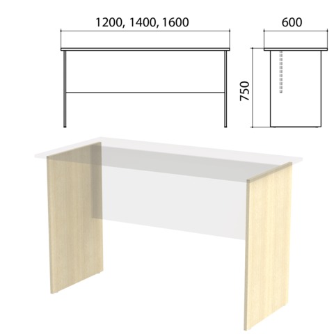 КАНЦ СК 20.15_2 основание для столов рабочих
