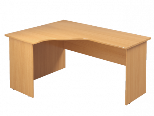МОНОЛИТ СМ 28.1 Стол криволинейный 1600х1200х750 левый бук