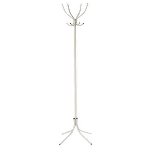 Вешалка напольная белая