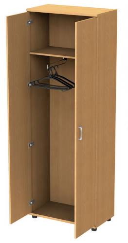 МОНОЛИТ ШМ 49.1 Шкаф для одежды 740х390х2050 бук МОНОЛИТ ШМ 49.1 Шкаф для одежды 740х390х2050 бук