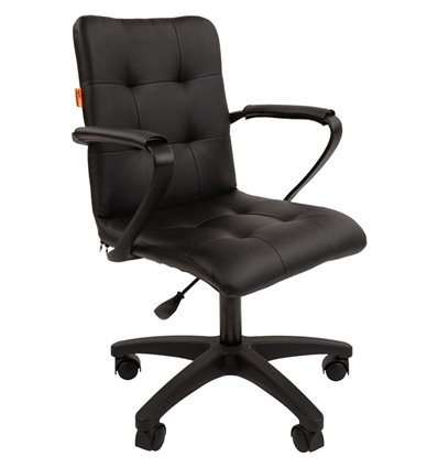 Кресло CHAIRMAN 030, экопремиум черный, пластик