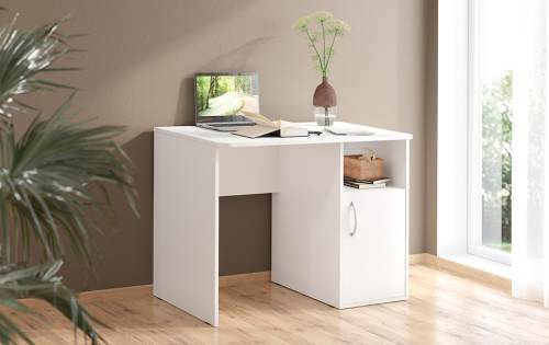 Стол компьютерный CD.1059 Белый 1000х600х750 COMP Стол компьютерный CD.1059 Белый 1000х600х750 COMP