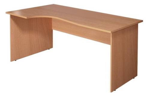 МОНОЛИТ СМ 7.1 Стол криволинейный левый, 1600 х 900(700) х 750, ЛДСП 22/16 мм, бук МОНОЛИТ СМ 7.1 Стол криволинейный левый, 1600 х 900(700) х 750, ЛДСП 22/16 мм, бук