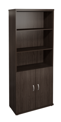 ЭТАЛОН КЭ 59.14 Шкаф высокий (КЭ17+КЭ27+КЭ22*2), 854*424*2066, Дуб Венге ЭТАЛОН КЭ 59.14 Шкаф высокий (КЭ17+КЭ27+КЭ22*2), 854*424*2066, Дуб Венге