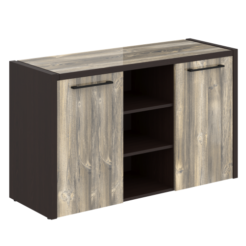 MORRIS TREND Колонка с глухой малой дверкой MHC 42.5, Антрацит/Кария Пальмира, 429*423*1956