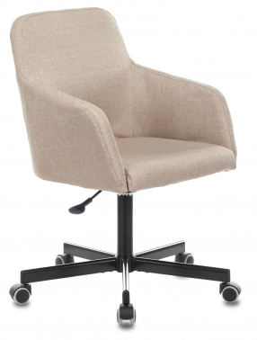 Кресло Бюрократ CH-380M миндальный каппучино 38-402 крестовина металл