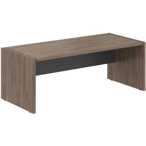 MORRIS TREND MST 209 Стол руководителя,2000х900х750, Антрацит/Кария Пальмира, ЛДСП 36 мм MORRIS TREND MST 209 Стол руководителя,2000х900х750, Антрацит/Кария Пальмира, ЛДСП 36 мм