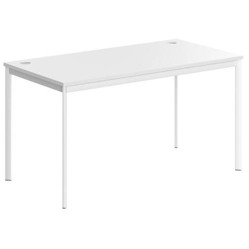 IMAGO-S Стол рабочий СП-3S, 1400x720х755 см, белый/белый, ЛДС 22 мм