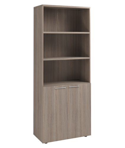 ВЕКТОР/ОМЕГА КВ203.21 Шкаф низкие дверки КВ85+КВ69 х2 шт),818х400х2052,честерфилд св