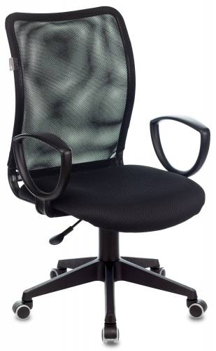 Кресло Бюрократ Ch-599AXSN черный TW-01 сиденье черный TW-11 сетка, ткань крестовина пластик