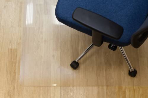 Коврик напольный Бюрократ -1084543 прямоугольный глянцевый для паркета/ламината полипропилен120х90см